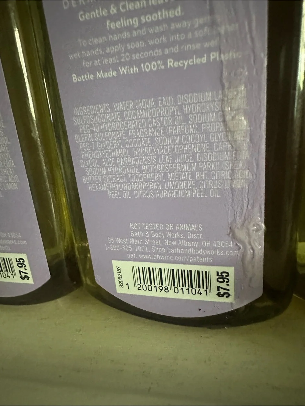Bath & Body Works Cotton Candy Grape Foaming Hand Soap - Purple Label Trio